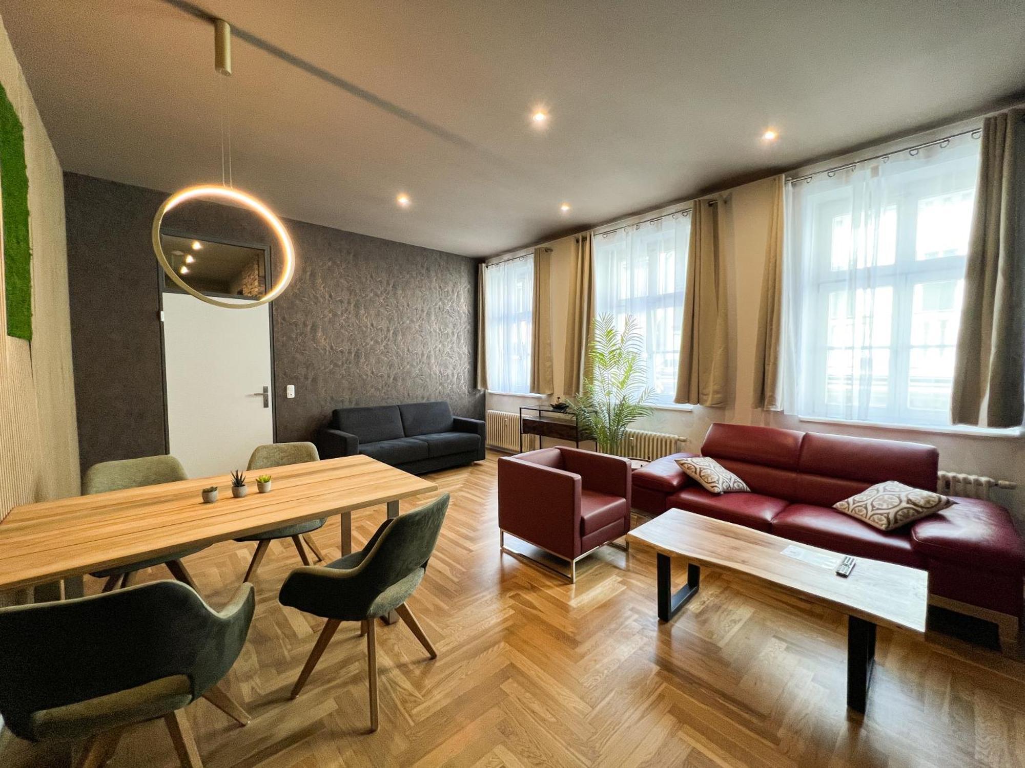 Exklusives Leipzig City Apartment Relax Exterior foto